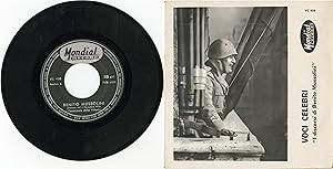 "Benito MUSSOLINI" Ventennale della Vittoria : 4/11/1938 / EP 33 tours 17cm original italien / VO...