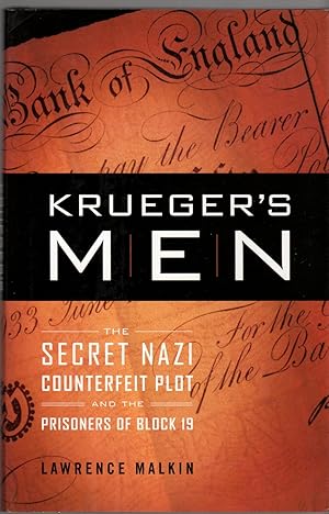 Immagine del venditore per Krueger's Men: The Secret of Nazi Counterfeit Plot and the Prisoners of Block 19 venduto da Clausen Books, RMABA
