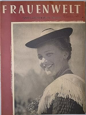 Frauenwelt: Zeitschrift für alle Gebiete des Frauenlebens 14. Jahrgang Heft Nr. 8 - März 1950