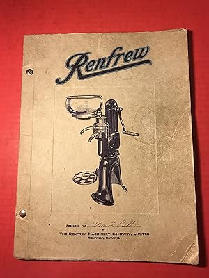 Renfrew Loose Leaf Photograph Album used by Company Agent