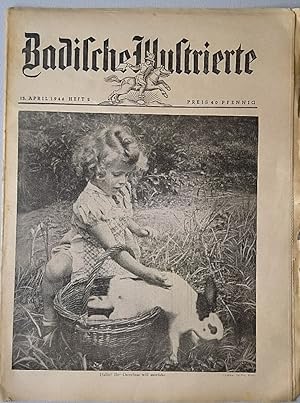 Seller image for Badische Illustrierte 13. April 1946, Heft 2 for sale by Versandantiquariat Karin Dykes