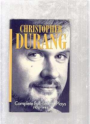Bild des Verkufers fr Christopher Durang: Complete Full-Length Plays 1975-1995 zum Verkauf von Old Book Shop of Bordentown (ABAA, ILAB)
