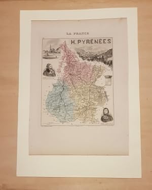 Carte du Département des HAUTES - PYRENEES