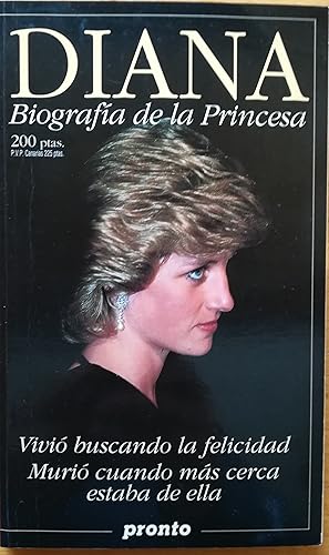 Imagen del vendedor de Diana, Biografia de la Princesa a la venta por TU LIBRO DE OCASION