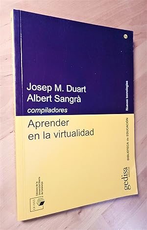 Imagen del vendedor de Aprender en la virtualidad a la venta por Llibres Bombeta