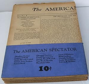 Seller image for The American Spectator: A Literary Newspaper, issues 1-21 (November, 1932 - July, 1934) for sale by The Wild Muse
