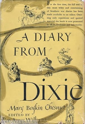 Bild des Verkufers fr A Diary from Dixie zum Verkauf von Whiting Books
