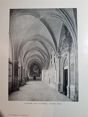 Imagen del vendedor de Photoprint: Cloister, the Cathedral, Toledo Spain a la venta por Hammonds Antiques & Books