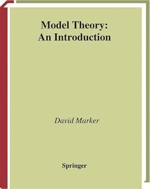 Image du vendeur pour Model Theory : An Introduction mis en vente par BuchWeltWeit Ludwig Meier e.K.