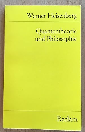Bild des Verkufers fr Quantentheorie und Philosophie : Vorlesungen und Aufstze. zum Verkauf von Antiquariat Peda