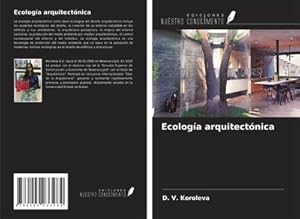 Imagen del vendedor de Ecologa arquitectnica a la venta por AHA-BUCH GmbH