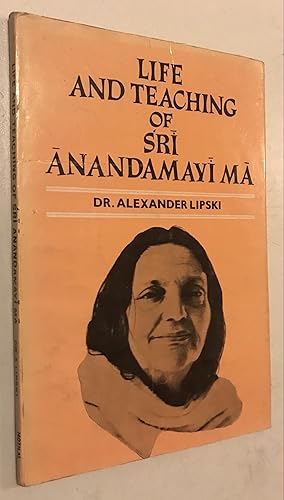 Immagine del venditore per Life and Teaching of Sri Anandamayi Ma venduto da Once Upon A Time