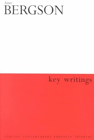 Bild des Verkufers fr Henri Bergson : Key Writings zum Verkauf von GreatBookPricesUK