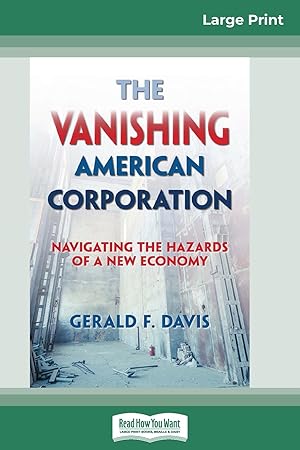 Bild des Verkufers fr The Vanishing American Corporation zum Verkauf von moluna