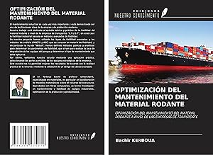 Bild des Verk�ufers f�r OPTIMIZACI�N DEL MANTENIMIENTO DEL MATERIAL RODANTE zum Verkauf von moluna