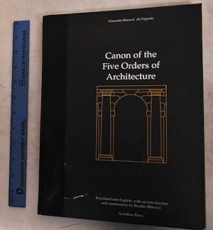 Bild des Verkufers fr Canon Of The Five Orders Of Architecture zum Verkauf von Mullen Books, ABAA