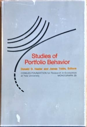 Seller image for STUDIES OF PORTFOLIO BEHAVIOR for sale by Douglas Books