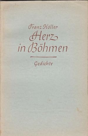 Seller image for Herz in Bhmen. Gedichte. for sale by La Librera, Iberoamerikan. Buchhandlung