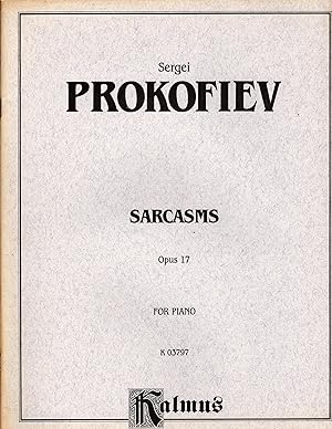 Imagen del vendedor de Prokofiev: Sarcasms, Opus 17. For Piano a la venta por Lee Madden, Book Dealer
