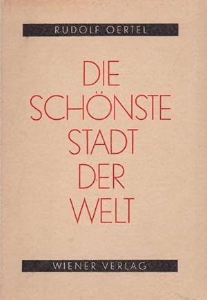 Seller image for Die schnste Stadt der Welt. Ein utopisches Buch. Vorwort von Josef Hoffmann. for sale by La Librera, Iberoamerikan. Buchhandlung