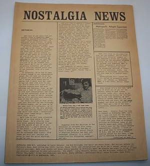 Bild des Verkufers fr Nostalgia News #13 zum Verkauf von Easy Chair Books