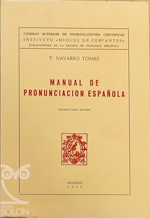 Manual de pronunciación española