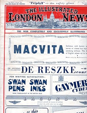 Immagine del venditore per The ILLUSTRATED LONDON NEWS Saturday, May 24, 1941 venduto da PERIPLUS LINE LLC