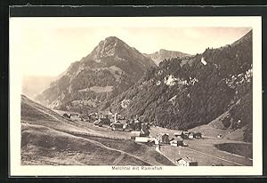 Seller image for Ansichtskarte Melchtal, Ortsansicht mit Ramisfluh for sale by Bartko-Reher