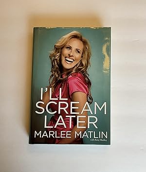 Image du vendeur pour I'll Scream Later (signed) mis en vente par About Books