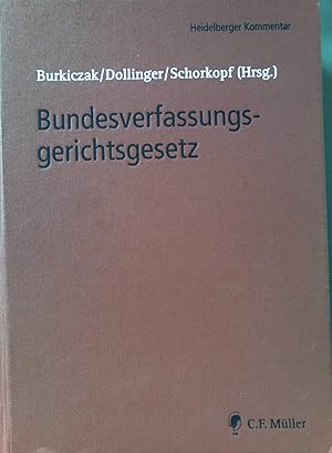 Seller image for Bundesverfassungsgerichtsgesetz. Heidelberger Kommentar. for sale by books4less (Versandantiquariat Petra Gros GmbH & Co. KG)