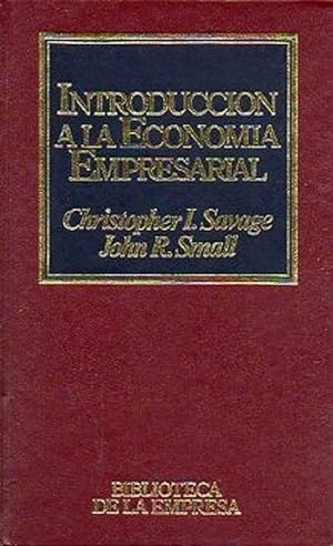 Immagine del venditore per Introduccin A La Economa Empresarial (Spanish Edition) venduto da Von Kickblanc