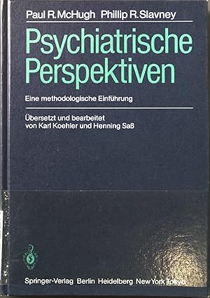 Seller image for Psychiatrische Perspektiven : eine methodologische Einfhrung. for sale by books4less (Versandantiquariat Petra Gros GmbH & Co. KG)