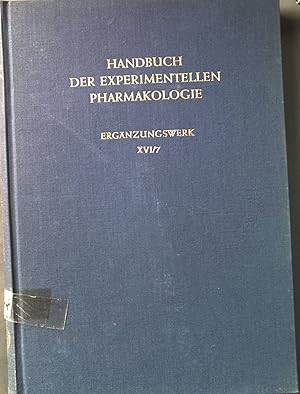 Bild des Verkufers fr Zentralnervensystem. Handbuch der experimentellen Pharmakologie Ergnzungswerk 16. Band Teil 7. zum Verkauf von books4less (Versandantiquariat Petra Gros GmbH & Co. KG)