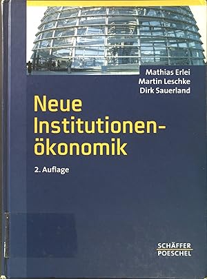 Immagine del venditore per Neue Institutionenkonomik. venduto da books4less (Versandantiquariat Petra Gros GmbH & Co. KG)
