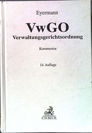 Seller image for Verwaltungsgerichtsordnung: Kommentar. for sale by books4less (Versandantiquariat Petra Gros GmbH & Co. KG)