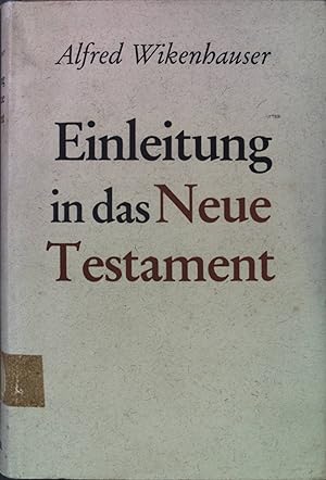 Seller image for Einleitung in das neue Testament. for sale by books4less (Versandantiquariat Petra Gros GmbH & Co. KG)