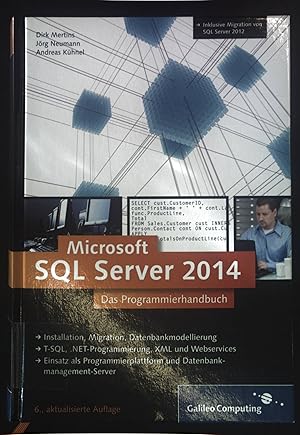 Image du vendeur pour SQL-Server 2014 : das Programmierhandbuch. Galileo computing mis en vente par books4less (Versandantiquariat Petra Gros GmbH & Co. KG)