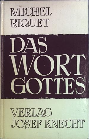Bild des Verkufers fr Das Wort Gottes. zum Verkauf von books4less (Versandantiquariat Petra Gros GmbH & Co. KG)
