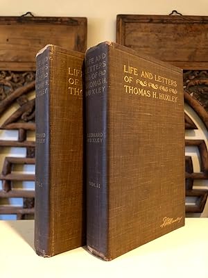 Life and Letters of Thomas Henry Huxley, By His Son. COMPLETE in Two Vols