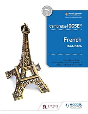 Imagen del vendedor de Cambridge IGCSEâ ¢ French Student Book Third Edition [Soft Cover ] a la venta por booksXpress