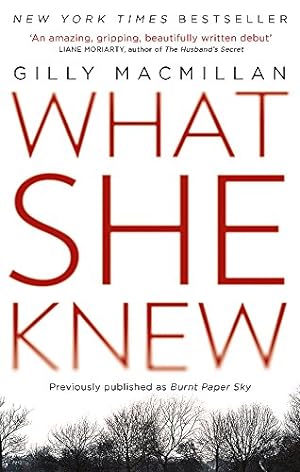 Seller image for What She Knew: The worldwide bestselling thriller by Gilly Macmillan (author) [Paperback ] for sale by booksXpress