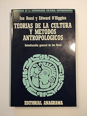 Immagine del venditore per Teoras de la cultura y mtodos antropolgicos venduto da SELECTA BOOKS