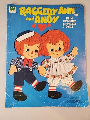 Image du vendeur pour Raggedy Ann and Andy: Fun Fashions for Paper Dolls mis en vente par Bingo Used Books