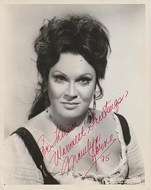 Marilyn HORNE signed photo