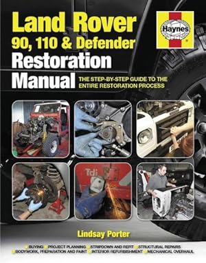 Seller image for Land Rover 90, 110 & Defender Restoration Manual : Step-by-step guidance for owners and restorers for sale by AHA-BUCH GmbH