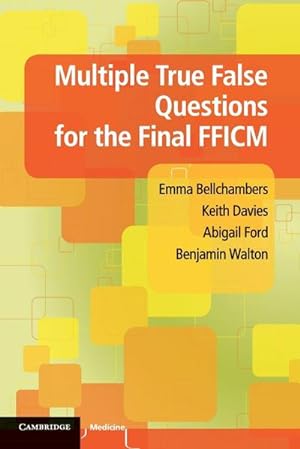 Seller image for Multiple True False Questions for the Final FFICM for sale by AHA-BUCH GmbH