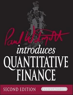 Bild des Verkufers fr Paul Wilmott Introduces Quantitative Finance zum Verkauf von AHA-BUCH GmbH