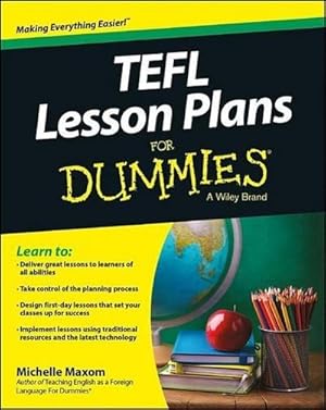 Bild des Verkufers fr TEFL Lesson Plans For Dummies zum Verkauf von AHA-BUCH GmbH