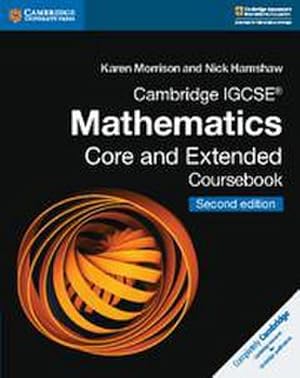 Bild des Verkufers fr Cambridge IGCSE Mathematics Core and Extended Coursebook zum Verkauf von AHA-BUCH GmbH
