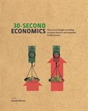 Bild des Verkufers fr 30-Second Economics : The 50 Most Thought-Provoking Economic Theories, Each Explained in Half a Minute zum Verkauf von AHA-BUCH GmbH